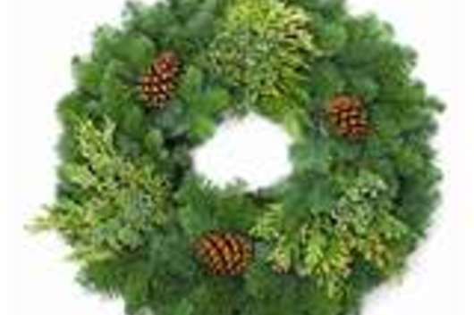 Wreath, Noble/Juniper 70 x1"