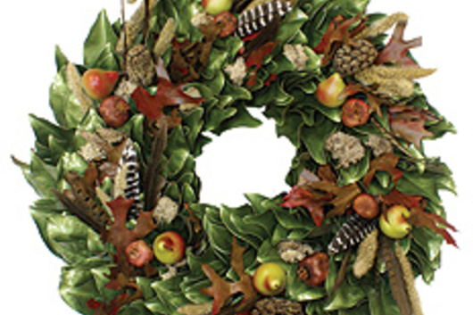 Wreath, Turkey Pheasant 24 x2"